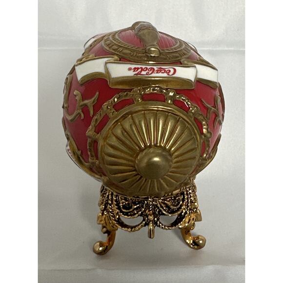 Franklin Mint Collectors Egg Coca Cola Lady Elaine - Picture 6 of 8